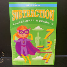 Load image into Gallery viewer, Subtraction (First Grade) -workbook
