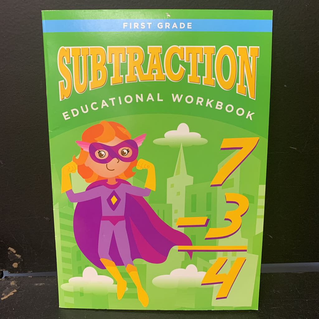 Subtraction (First Grade) -workbook