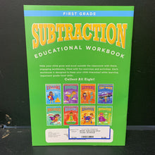 Load image into Gallery viewer, Subtraction (First Grade) -workbook
