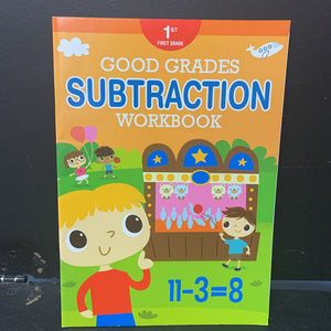 Good Grades Subtraction -workbook