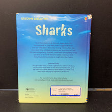 Load image into Gallery viewer, Sharks (Usborne) -educational
