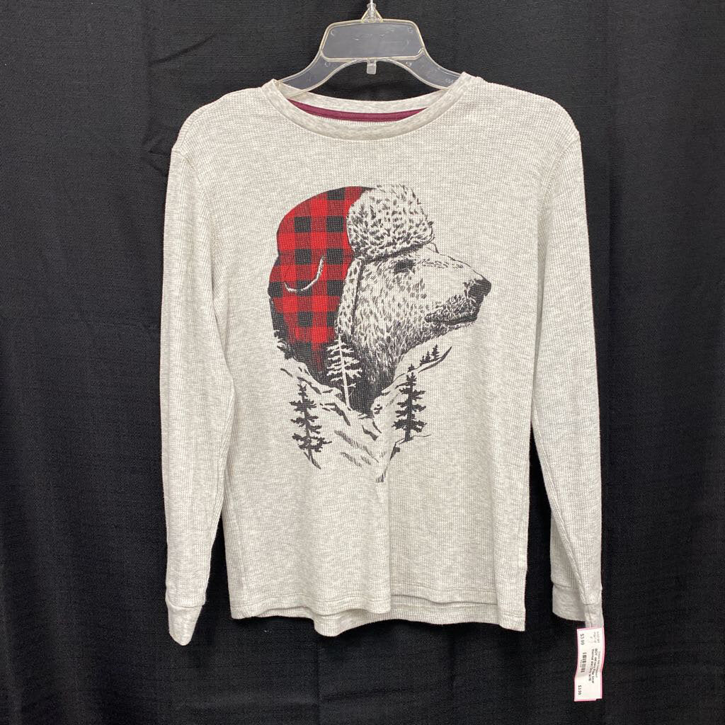 Polar bear thermal shirt