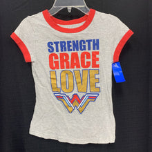 Load image into Gallery viewer, Wonder Woman &quot;Strength Grace...&quot; t shirt
