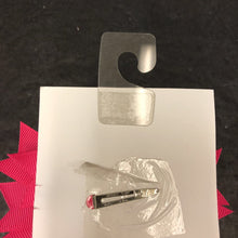 Load image into Gallery viewer, Solid flower bling ribbon hairbow clip
