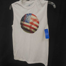 Load image into Gallery viewer, USA American flag baseball t shirt
