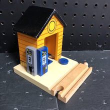 Load image into Gallery viewer, Wooden gas pump shed
