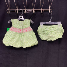 Load image into Gallery viewer, 2pc plaid ruffle outfit
