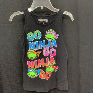 "Go Ninja Go Ninja Go" tank top