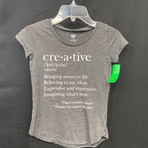 "Creative..." definition t shirt