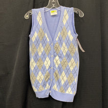 Load image into Gallery viewer, Diamond button sweater vest
