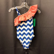 Load image into Gallery viewer, Chevron ruffle swimwear
