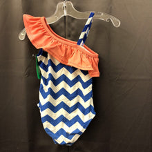 Load image into Gallery viewer, Chevron ruffle swimwear
