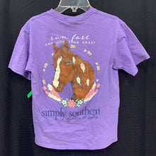 Load image into Gallery viewer, &quot;Run fast &amp; hide your crazy&quot; horse top
