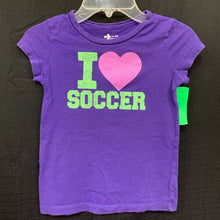 Load image into Gallery viewer, &quot;I (heart) Soccer&quot; t shirt
