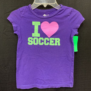 "I (heart) Soccer" t shirt