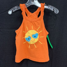Load image into Gallery viewer, Sun wearing glasses tank top
