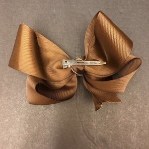 Solid hairbow clip