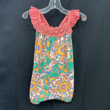 Load image into Gallery viewer, Floral outfit w/lace sleeves
