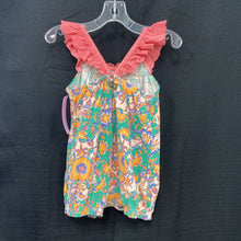 Load image into Gallery viewer, Floral outfit w/lace sleeves
