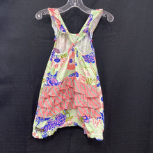 Load image into Gallery viewer, Floral outfit w/ruffles &amp; lace
