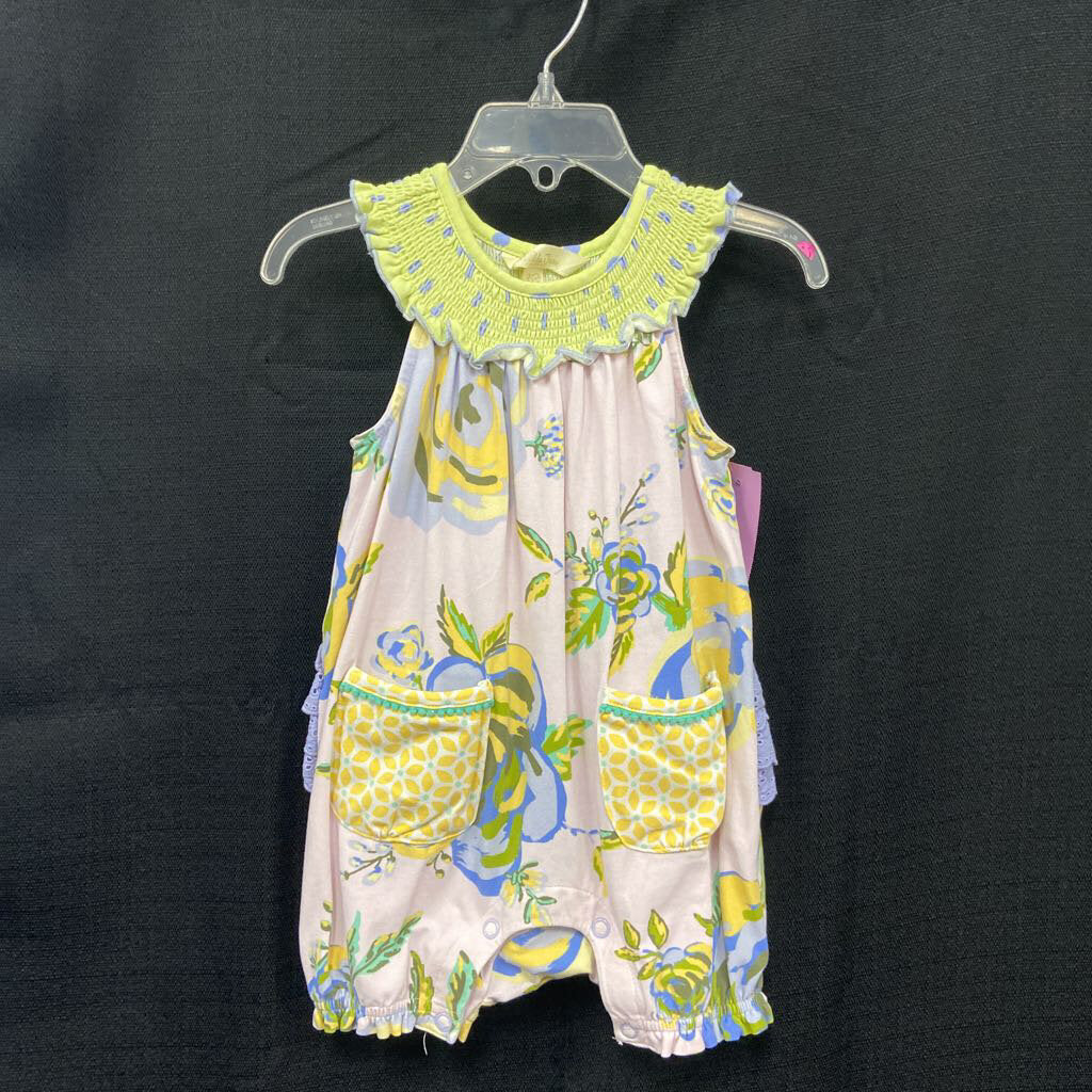 Floral outfit w/pockets