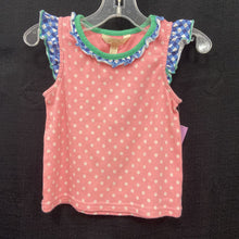 Load image into Gallery viewer, Polka dot ruffle top
