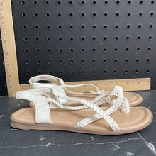 Load image into Gallery viewer, Girls braided sandals
