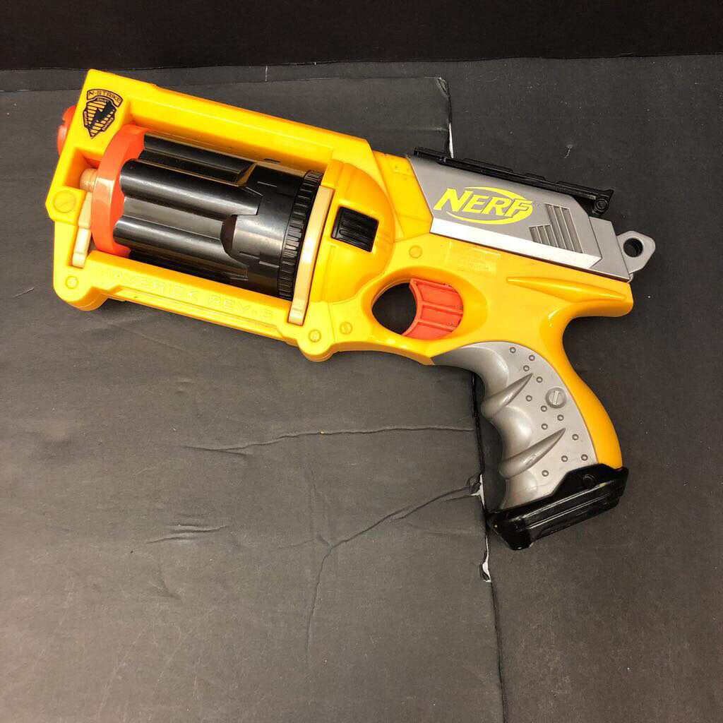 N-Strike Maverick Rev-6 Quick Firing Blaster