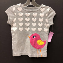 Load image into Gallery viewer, Bird &amp; hearts top
