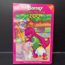 Load image into Gallery viewer, Barney Goes to the Zoo-board
