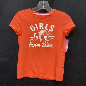 "Girls Swim Team" t shirt
