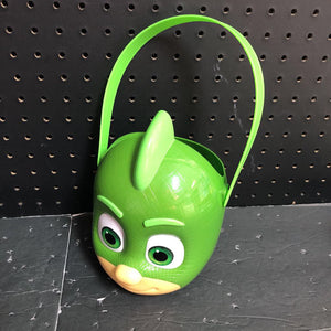 Green Gecko Halloween pail