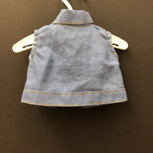 Load image into Gallery viewer, Denim vest for 18&quot; doll
