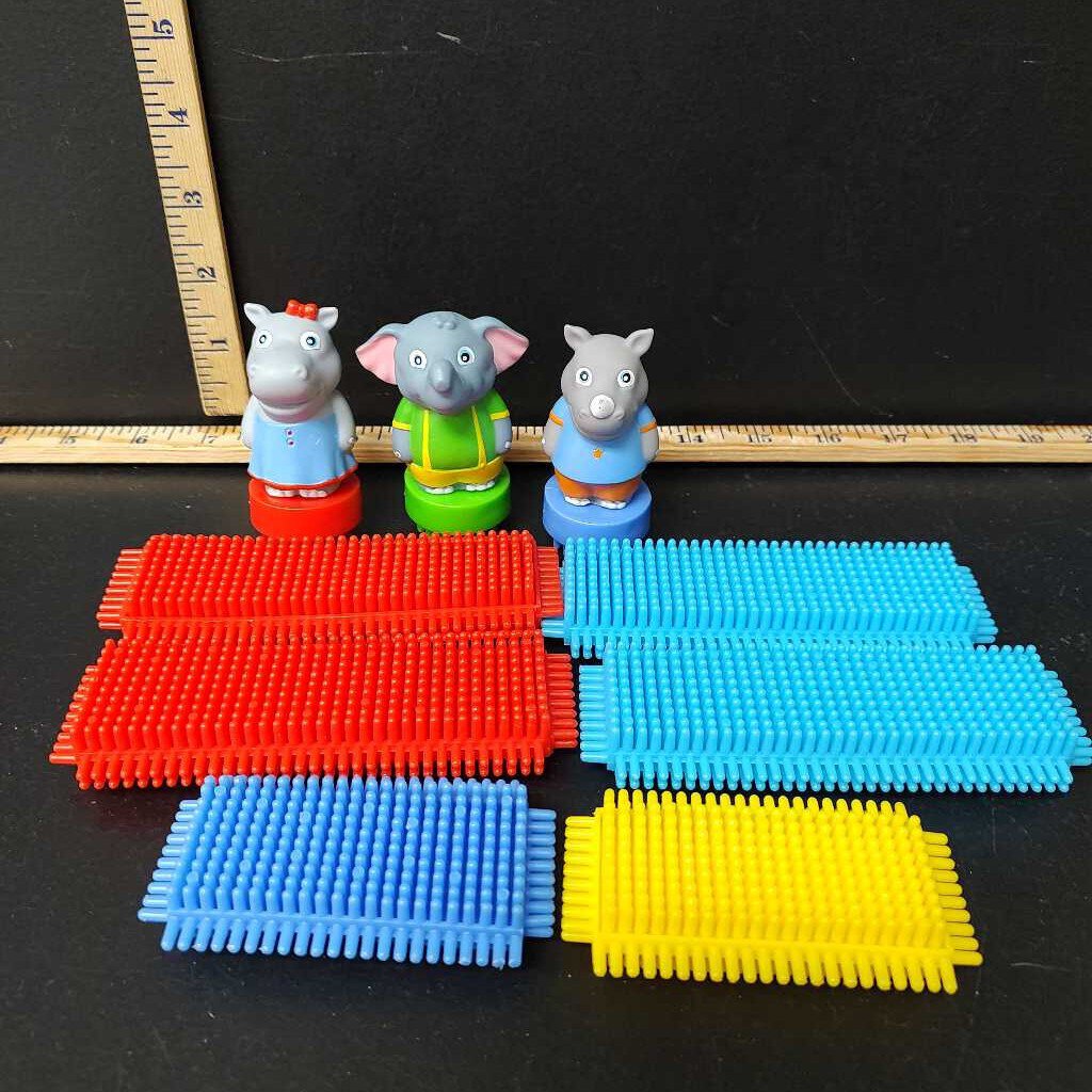 set of bristle blocks