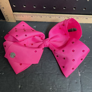 Solid Rhinestone Bow