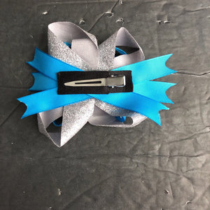 Panthers Hairbow Clip