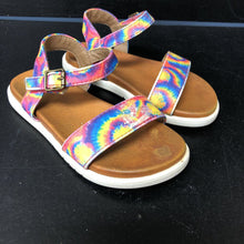 Load image into Gallery viewer, Girls Tie Dye Sandals
