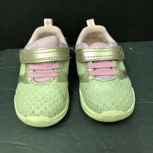 Load image into Gallery viewer, Girls Sparkly Flower Sneakers
