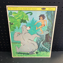 Load image into Gallery viewer, 16pc &quot;The Jungle Book&quot; Puzzle 1967 Vintage Collectible
