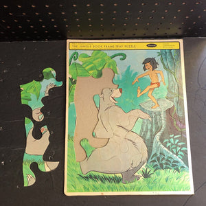 16pc "The Jungle Book" Puzzle 1967 Vintage Collectible