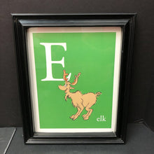 Load image into Gallery viewer, &quot;E is for Elk&quot; framed art print
