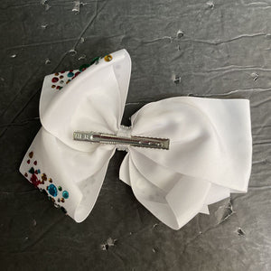 Rhinestone Hairbow Clip