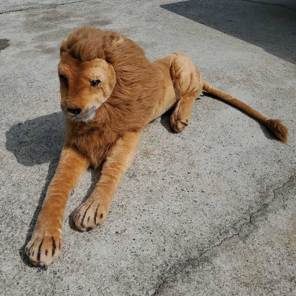 oversized lion