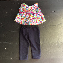 Load image into Gallery viewer, 2pc Heart Outfit for 16&quot; Doll

