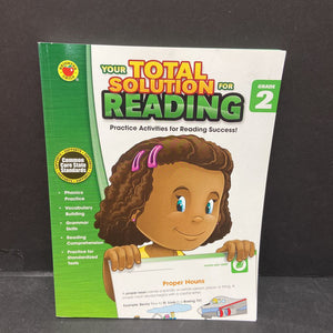 Your Total Solution for Reading Grade 2 -workbook