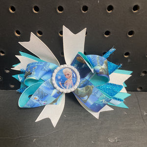 Anna & Elsa Hairbow Clip