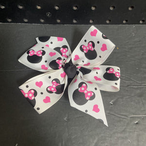 Minnie Mouse Hairbow Clip