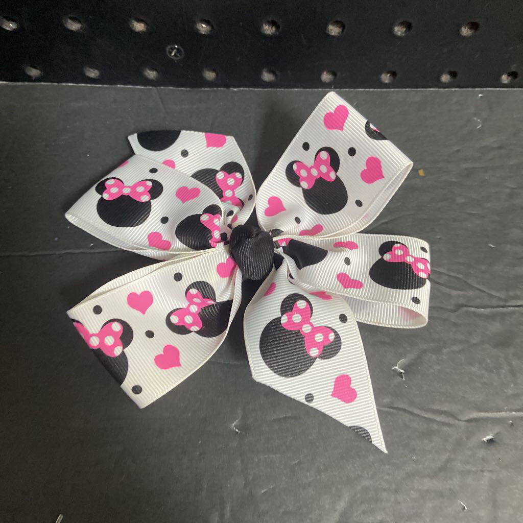 Minnie Mouse Hairbow Clip