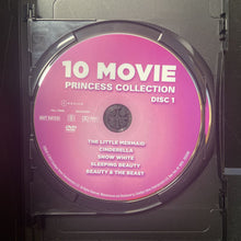 Load image into Gallery viewer, 2 Disc 10 Movie Princess Collection -movie
