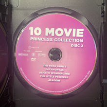 Load image into Gallery viewer, 2 Disc 10 Movie Princess Collection -movie
